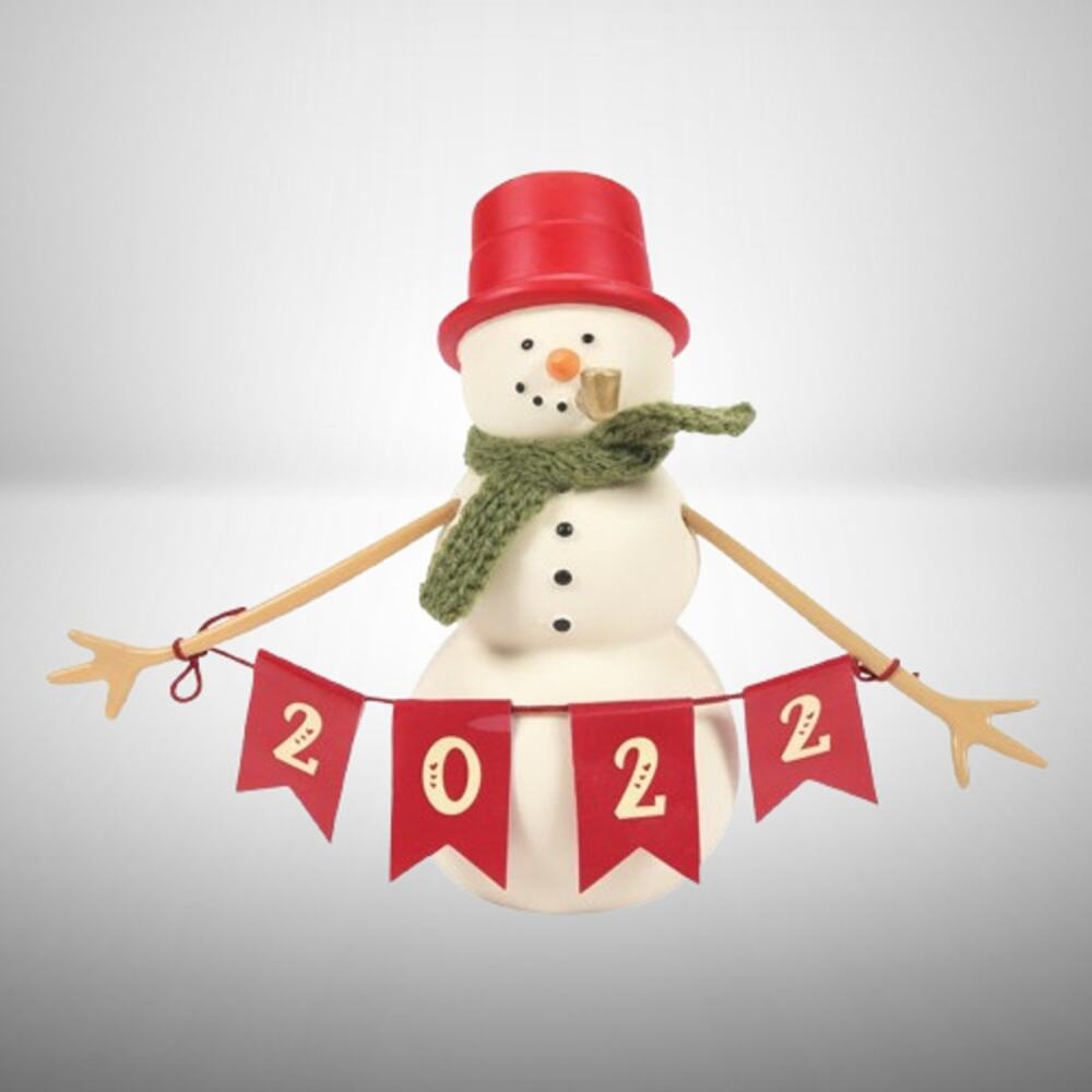 NEW Snowbabies 2022 Department 56 Snowman Porcelain Figurine 6009942TKT